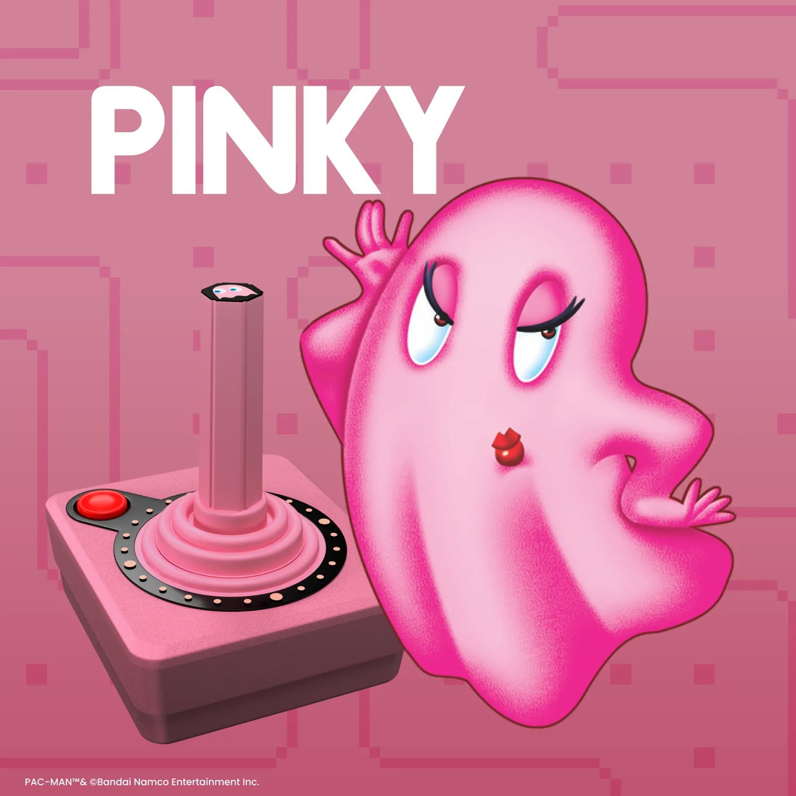 CX40+ Wireless Joystick: Ghost Edition – PINKY (Pink) - Image 4