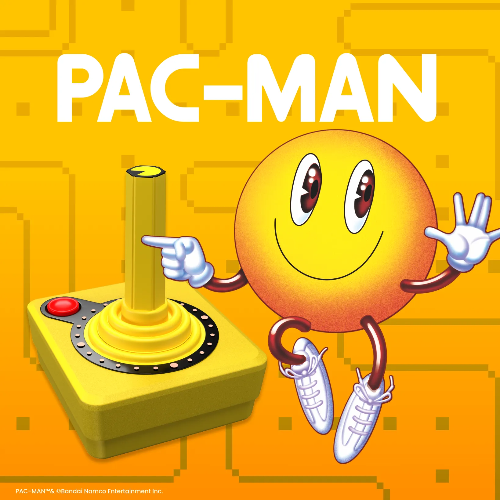 CX40+ Wireless Joystick: PAC-MAN Edition (Yellow) - Image 4